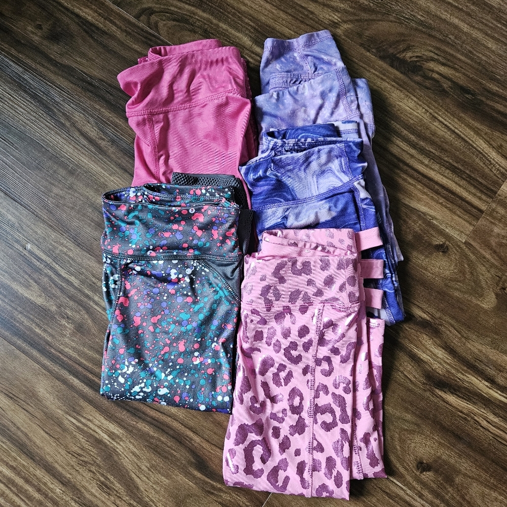 Colorful Kids Leggings Set